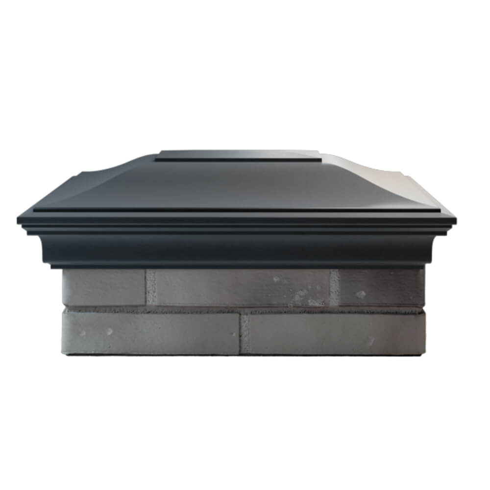 Колпак Zking Монблан Серый на столб 2х1.5 кирпича (515х385мм) в Химках фото