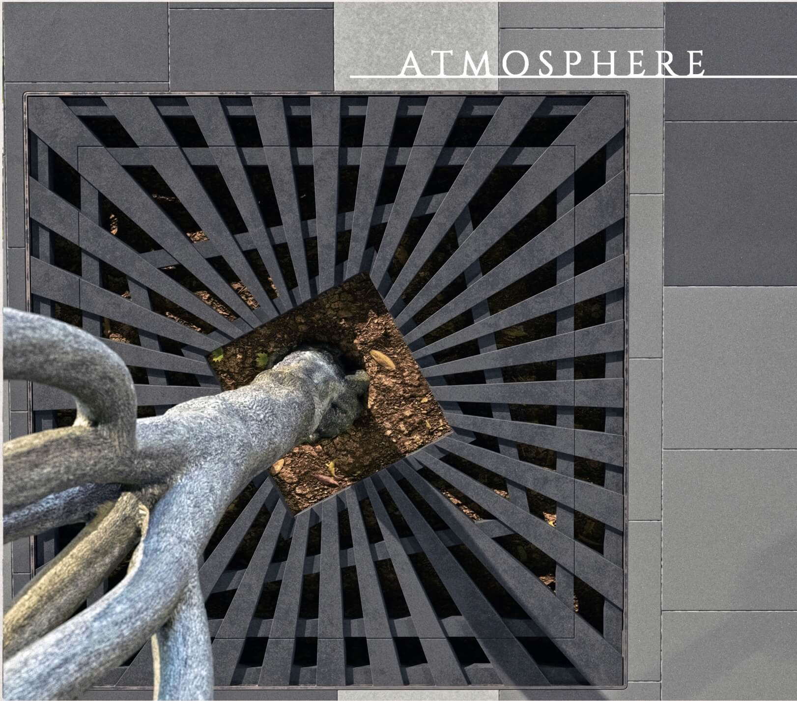 Приствольная решетка для дерева ZKING ATMOSPHERE 1.2х1.2м Черная в Химках фото