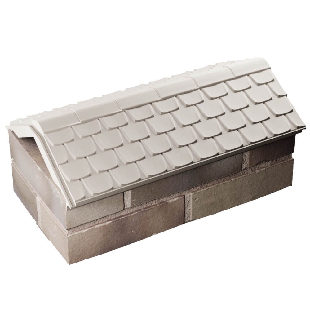 Парапет Zking Эльбрус Бежевый с посадкой на 1 кирпич (255мм) в Химках фото