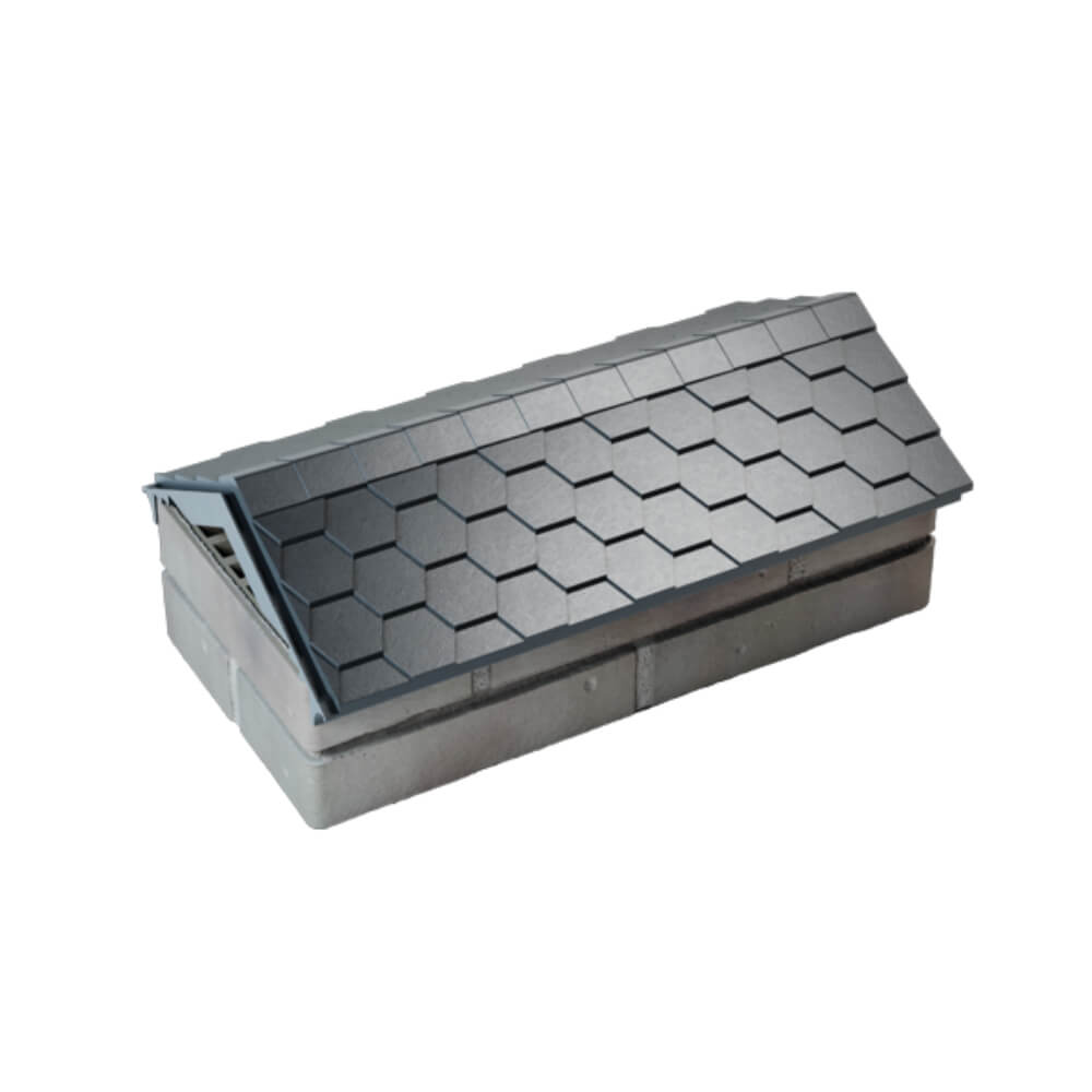 Парапет Zking Эверест Серый с посадкой на 1 кирпич (200/225/255мм) в Химках фото