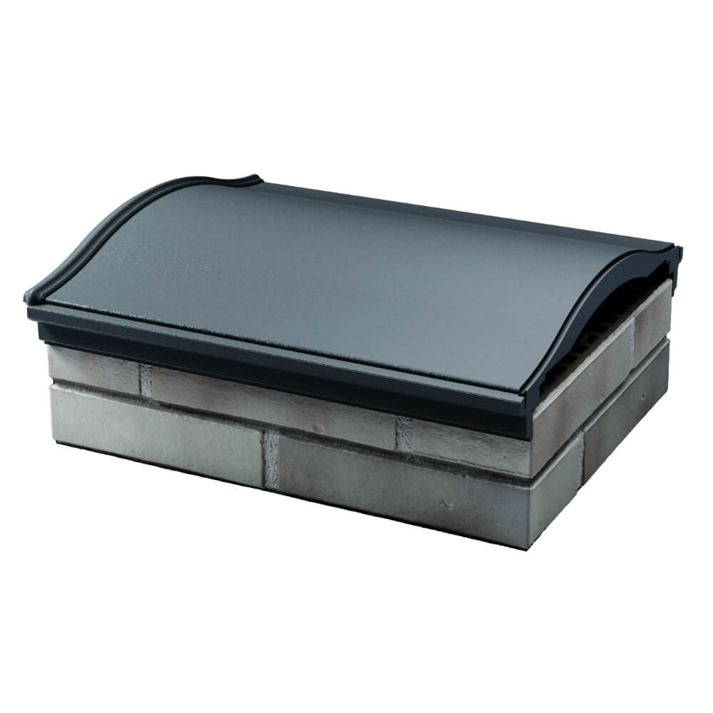 Парапет Zking Монблан Серый посадка на 1.5 кирпича (355/385мм) в Химках фото