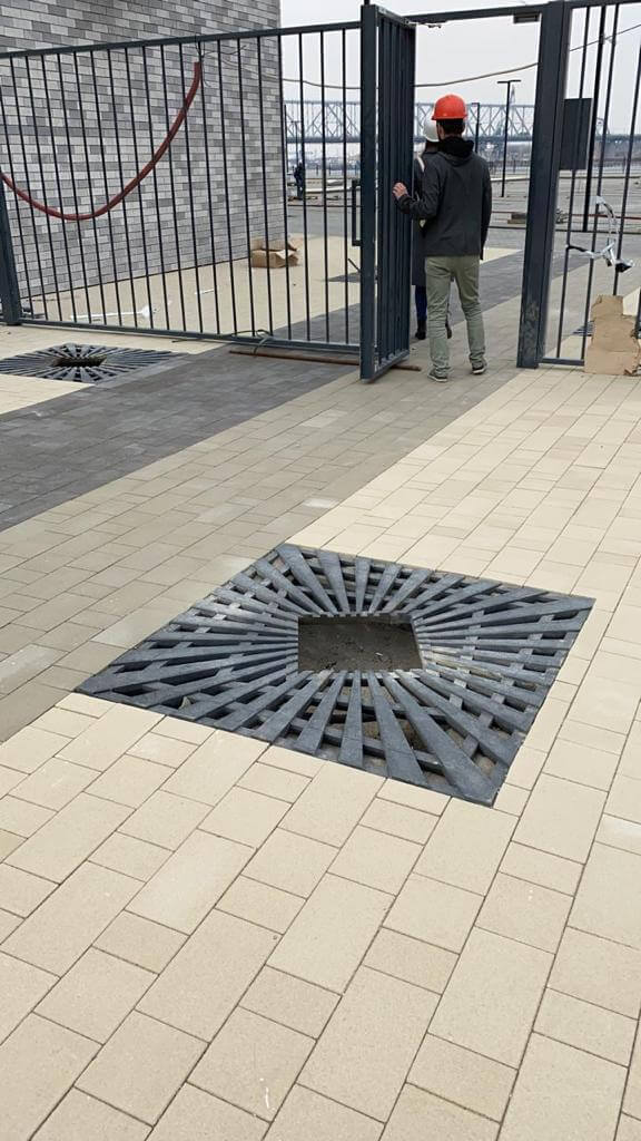 Приствольная решетка для дерева ZKING ATMOSPHERE 1.2х1.2м Черная в Химках фото