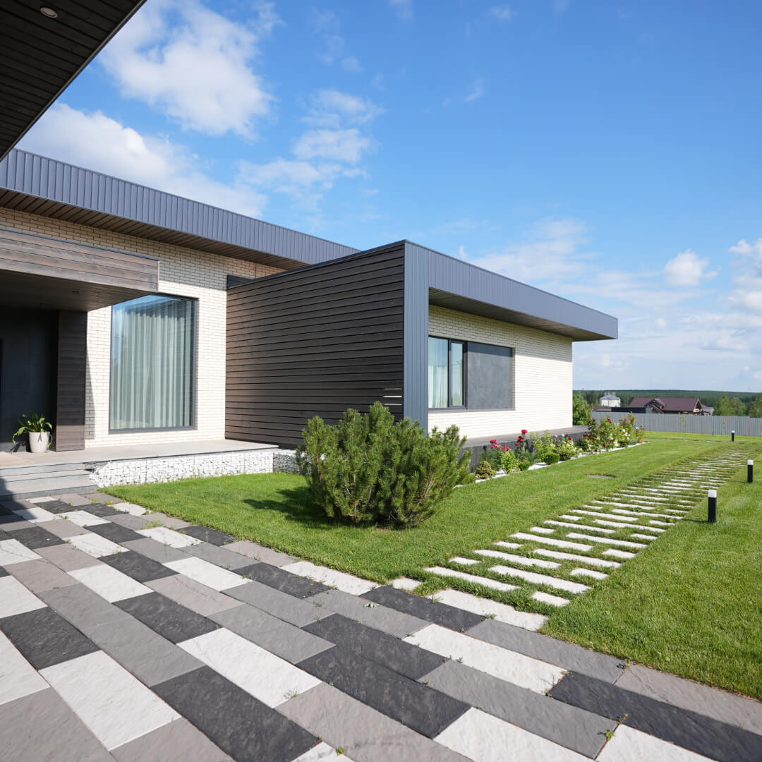 Шаговая плита STONE Черный Сланец 990х330х55мм в Химках фото