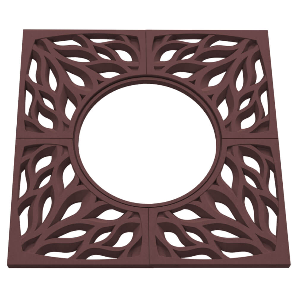 Приствольная решетка для дерева ZKING CRUST 1.2х1.2м Коричневая в Химках фото