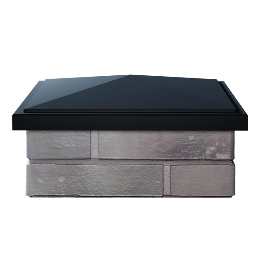 Колпак Zking БонаМоно Черный на столб 1.5х1.5 кирпича (385х385, 400х400мм) Химки фото