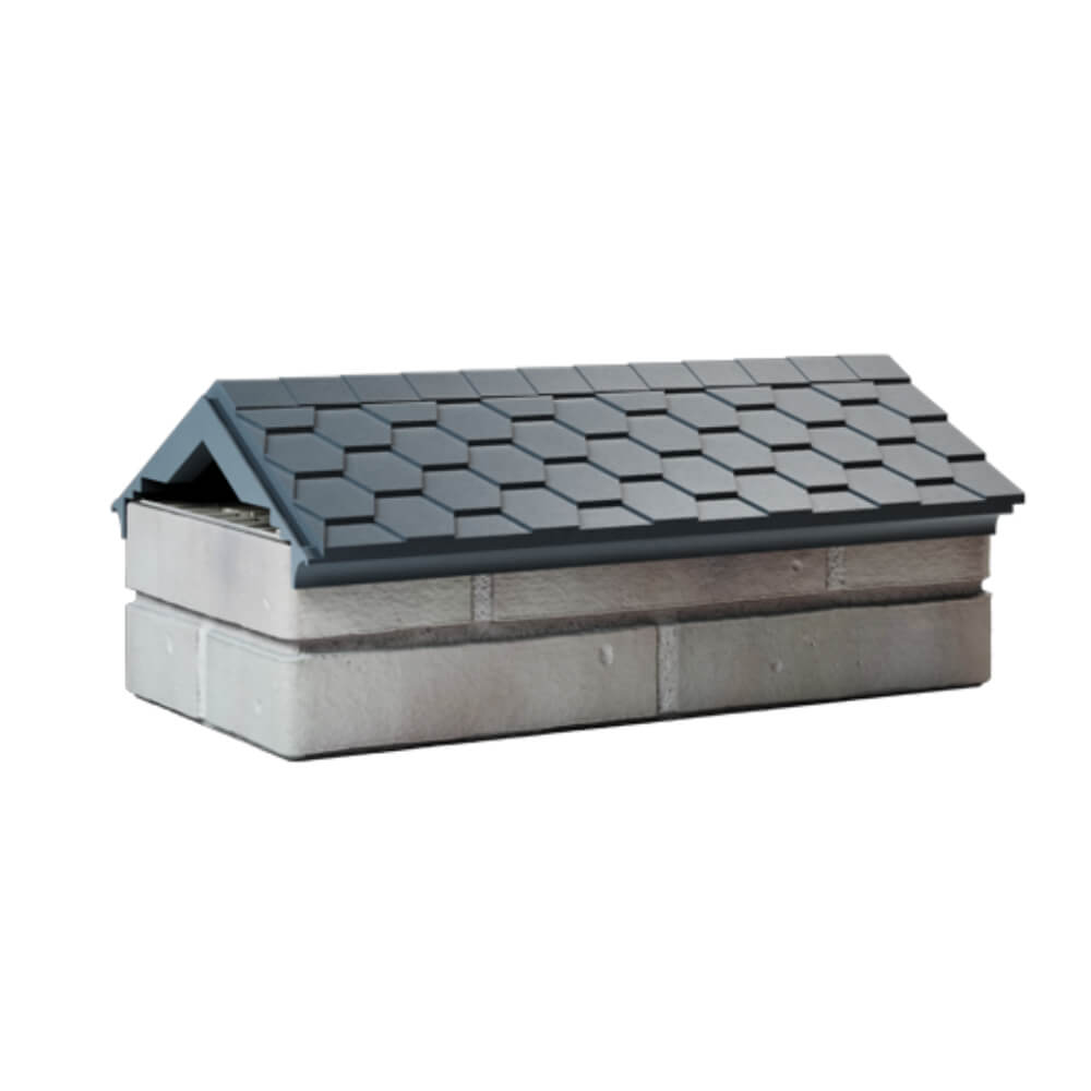 Парапет Zking Эверест Серый с посадкой на 1 кирпич (200/225/255мм) Химки фото