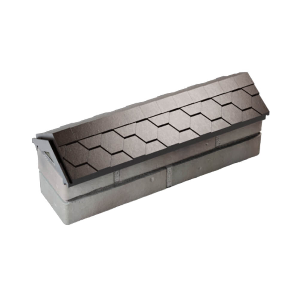 Парапет Zking Эверест Коричневый с посадкой на 0.5 кирпича (130мм) в Химках фото