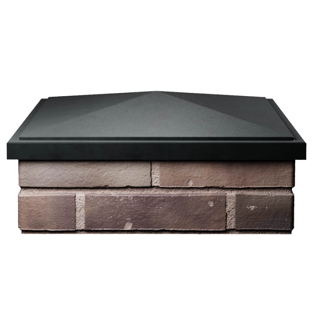 Колпак Zking БонаМоно Черный на столб 2х2 кирпича (515х515, 530х530мм) Химки фото