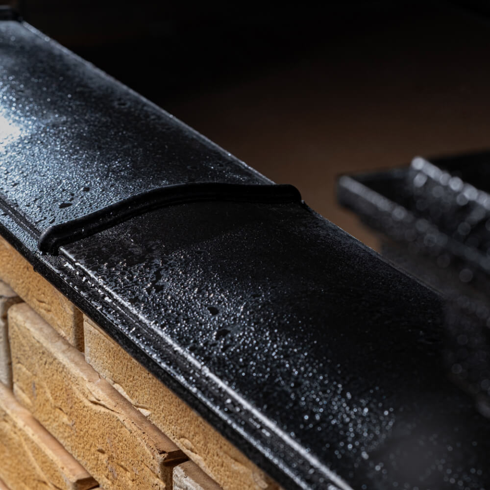 Парапет Zking Монблан Черный посадка на 0.5 кирпича (130мм) в Химках фото