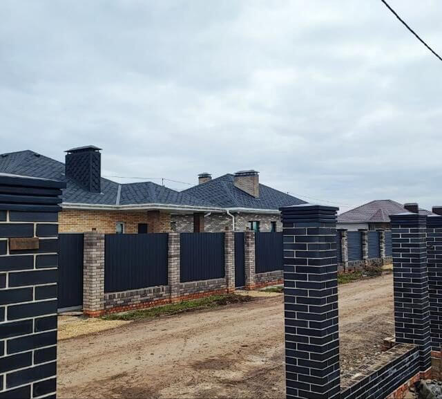 Колпак Zking Бона ХайТек Серый на столб 1.5х1.5 кирпича (385х385мм) в Химках фото