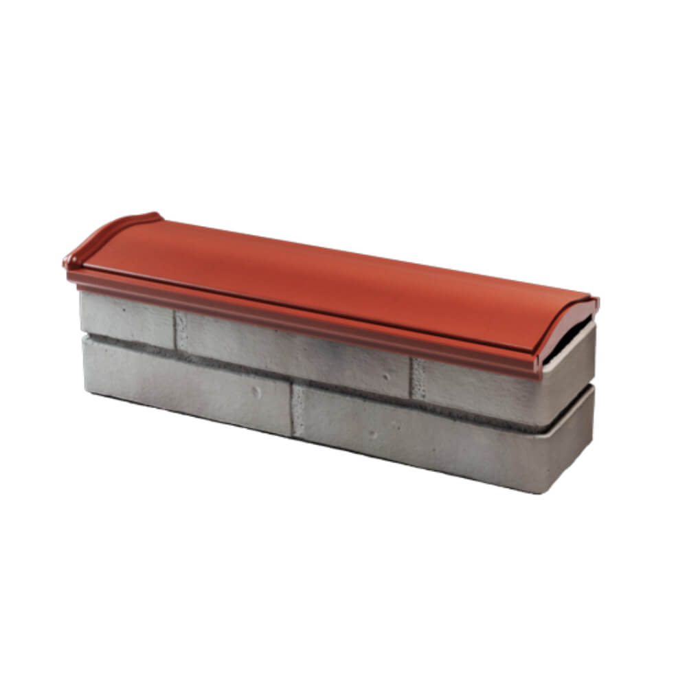 Парапет Zking Монблан Красный посадка на 0.5 кирпича (130мм) в Химках фото