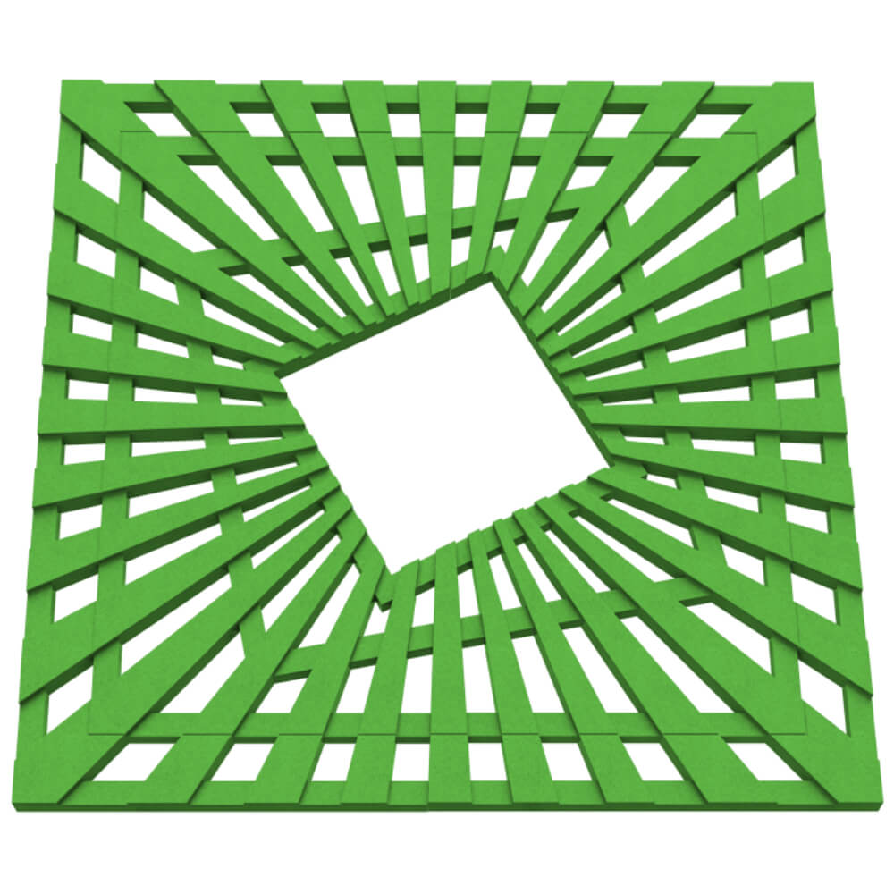 Приствольная решетка для дерева ZKING ATMOSPHERE 1.2х1.2м Зеленая в Химках фото