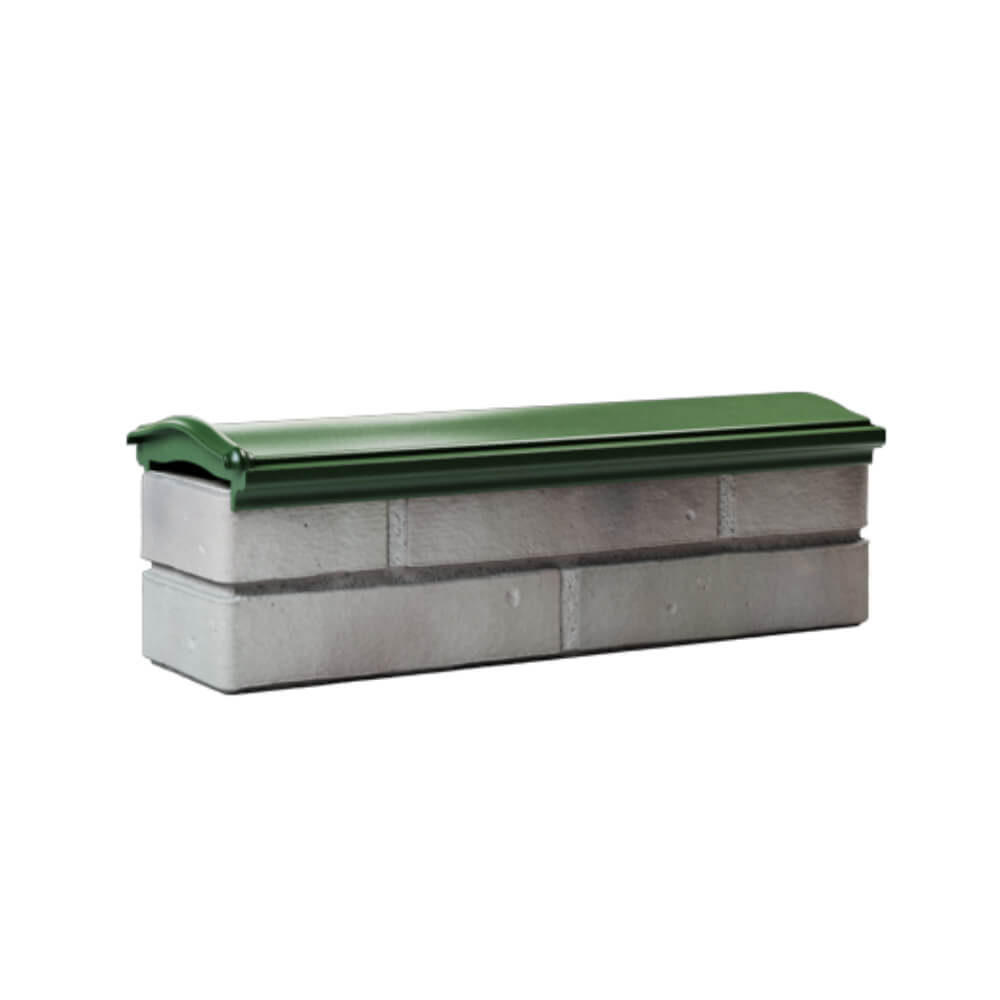 Парапет Zking Монблан Зеленый посадка на 0.5 кирпича (130мм) Химки фото