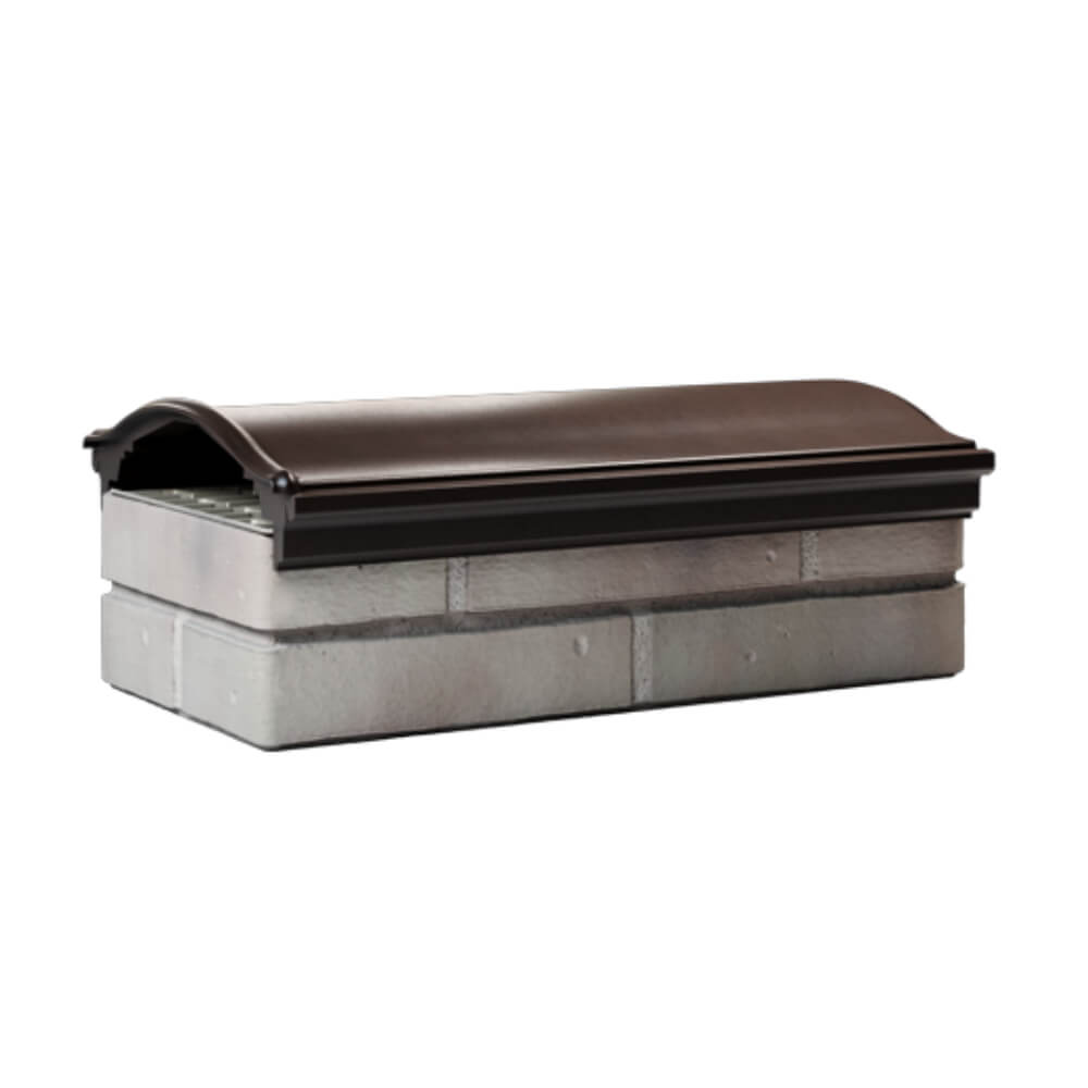 Парапет Zking Монблан Коричневый посадка на 1 кирпич (200/225/255мм) Химки фото