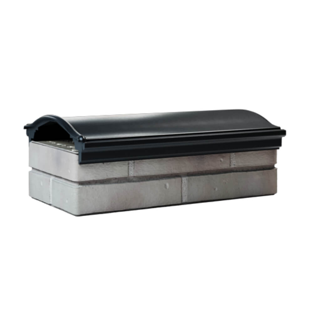 Парапет Zking Монблан Черный посадка на 1 кирпич (200/225/255мм) Химки фото