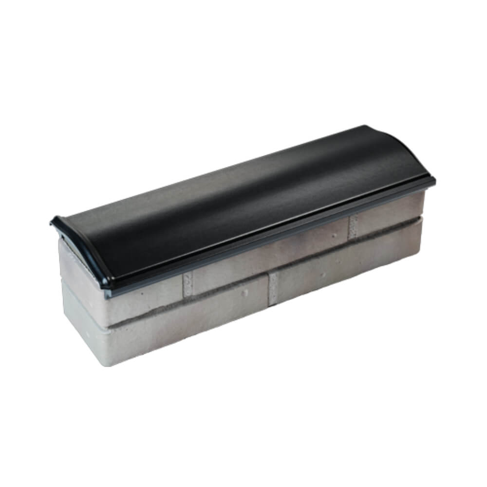 Парапет Zking Монблан Черный посадка на 0.5 кирпича (130мм) в Химках фото