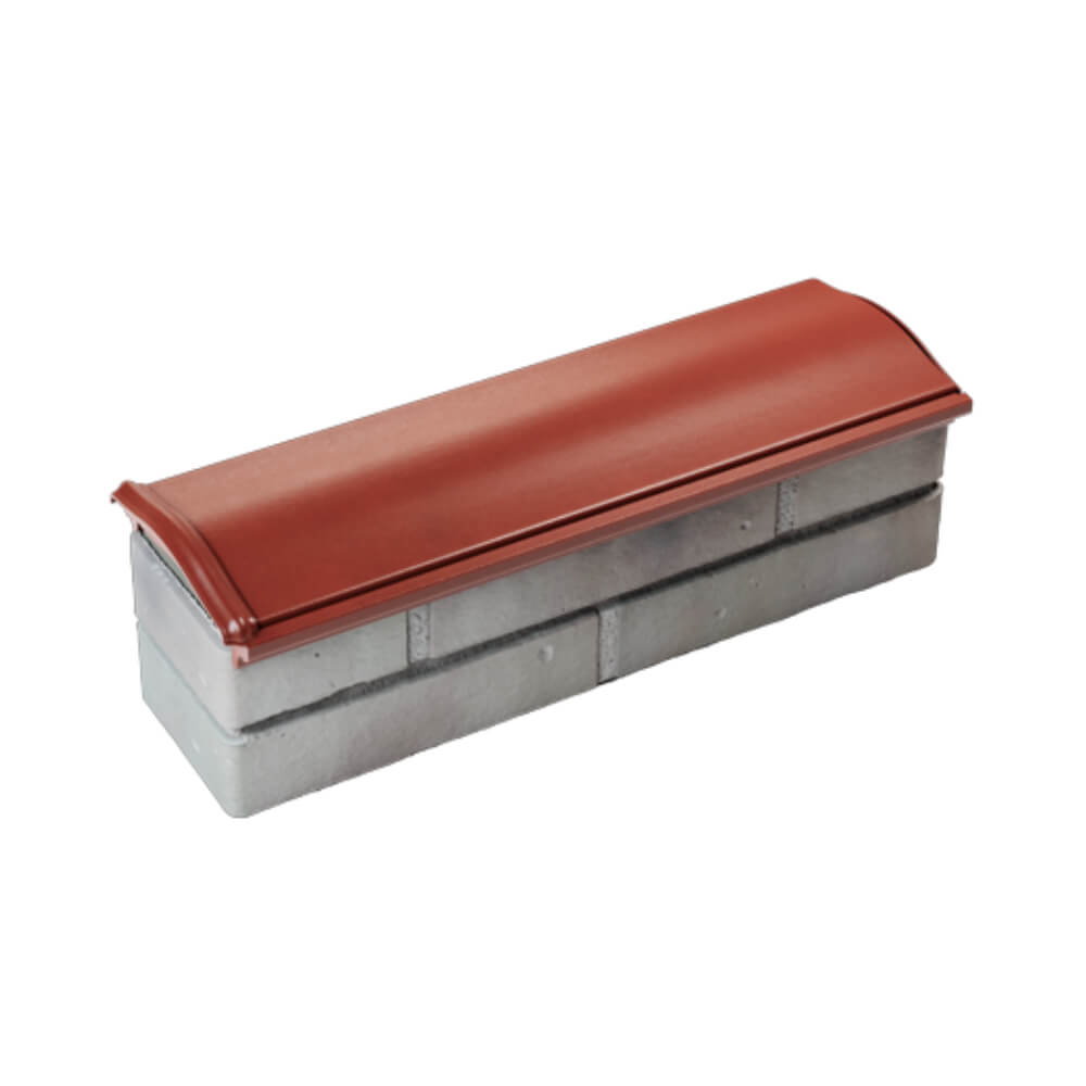 Парапет Zking Монблан Красный посадка на 0.5 кирпича (130мм) в Химках фото