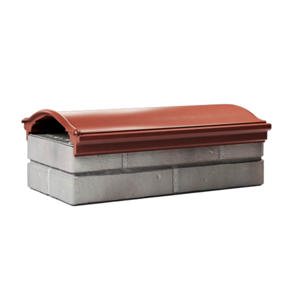 Парапет Zking Монблан Красный посадка на 1 кирпич (200/225/255мм) Химки фото