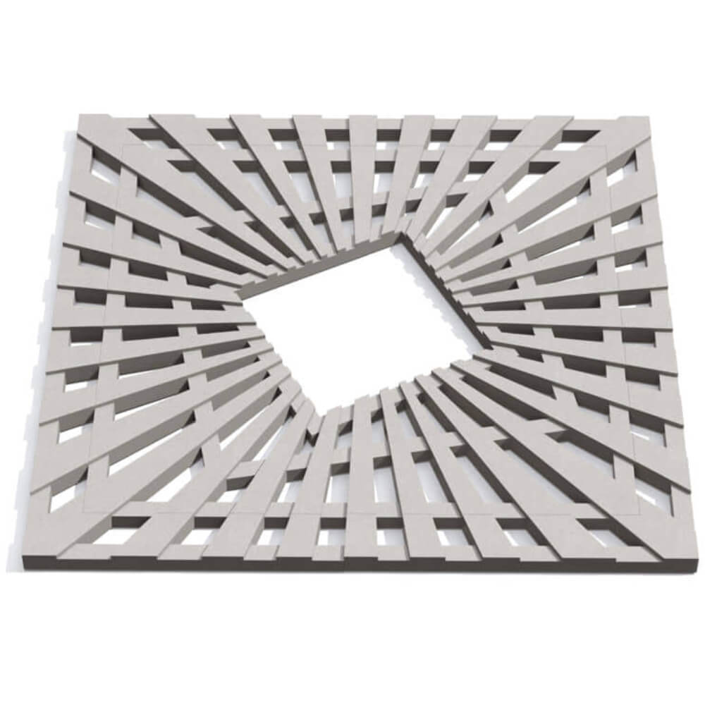 Приствольная решетка для дерева ZKING ATMOSPHERE 1.2х1.2м Бежевая Химки фото