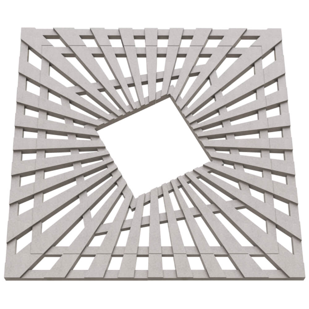 Приствольная решетка для дерева ZKING ATMOSPHERE 1.2х1.2м Бежевая в Химках фото