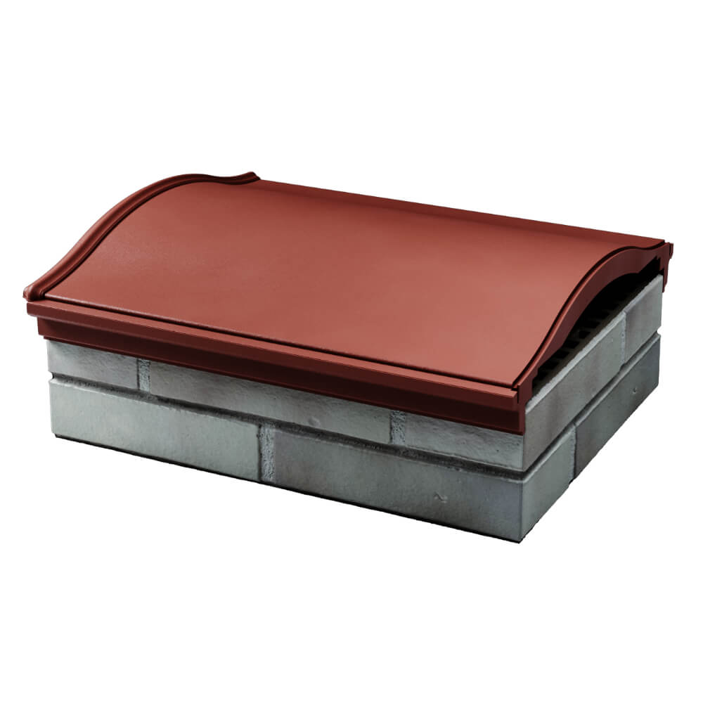 Парапет Zking Монблан Красный посадка на 1.5 кирпича (355/385мм) в Химках фото