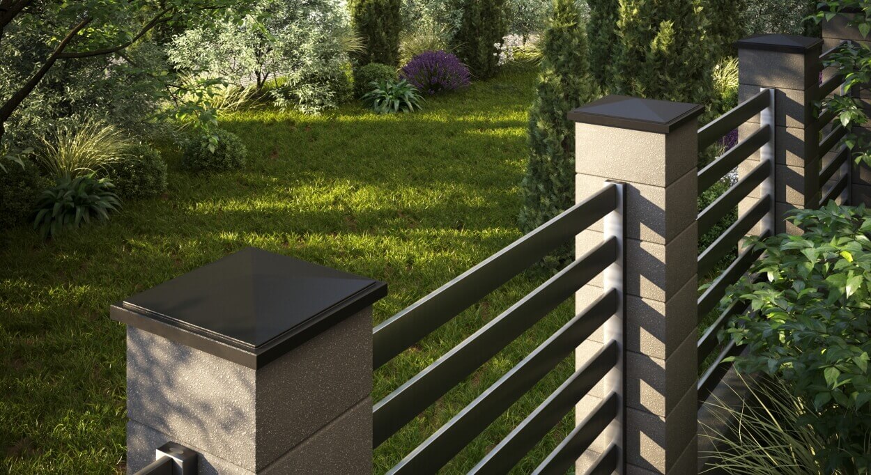 Колпак Zking БонаМоно Коричневый на столб 1.5х1.5 кирпича (385х385, 400х400мм) в Химках фото