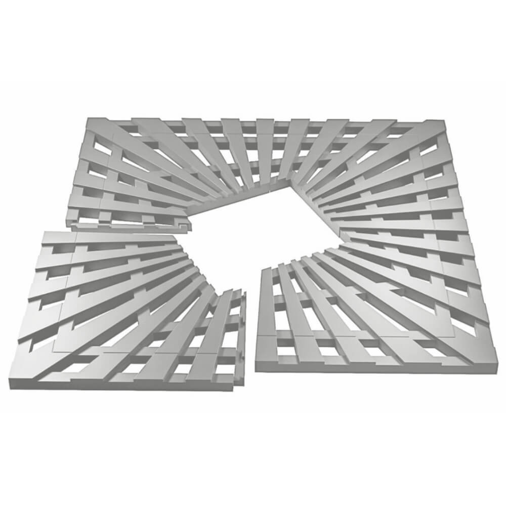 Приствольная решетка для дерева ZKING ATMOSPHERE 1.2х1.2м Бежевая в Химках фото