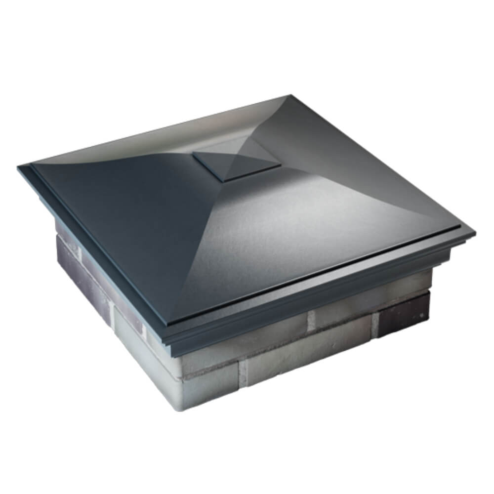 Колпак Zking Монблан Серый на столб 2х2 кирпича (515х515мм) Химки фото