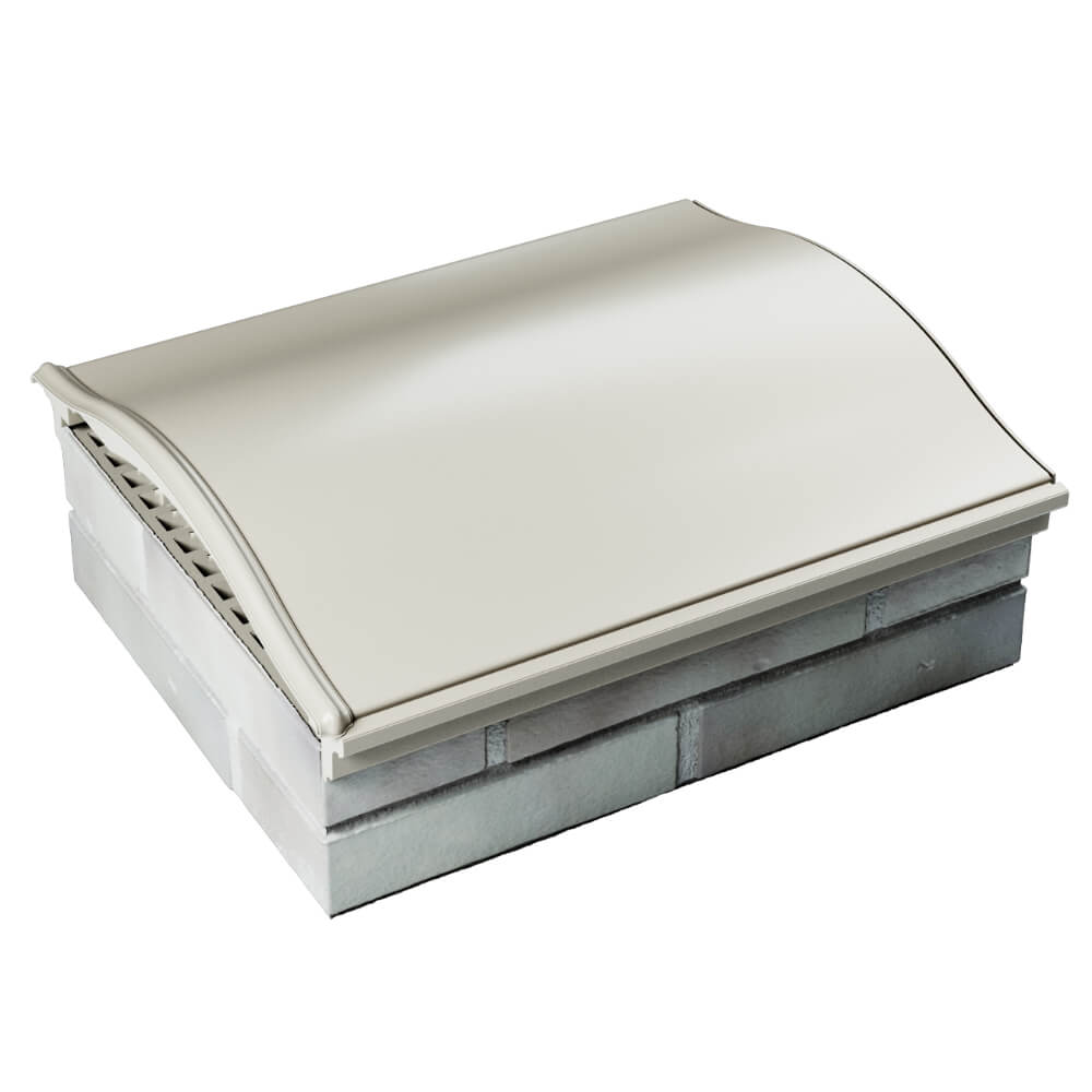 Парапет Zking Монблан Бежевый посадка на 1.5 кирпича (355/385мм) в Химках фото