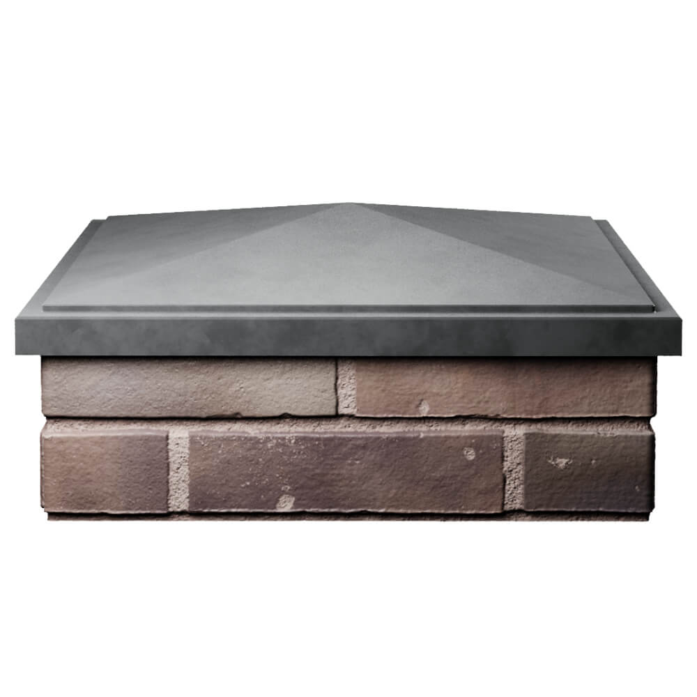 Колпак Zking БонаМоно Серый на столб 2х2 кирпича (515х515, 530х530мм) Химки фото