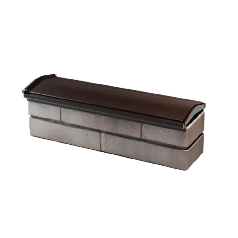 Парапет Zking Монблан Коричневый посадка на 0.5 кирпича (130мм) в Химках фото