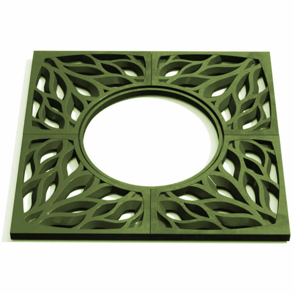 Приствольная решетка для дерева ZKING CRUST 1.2х1.2м Зеленая Химки фото