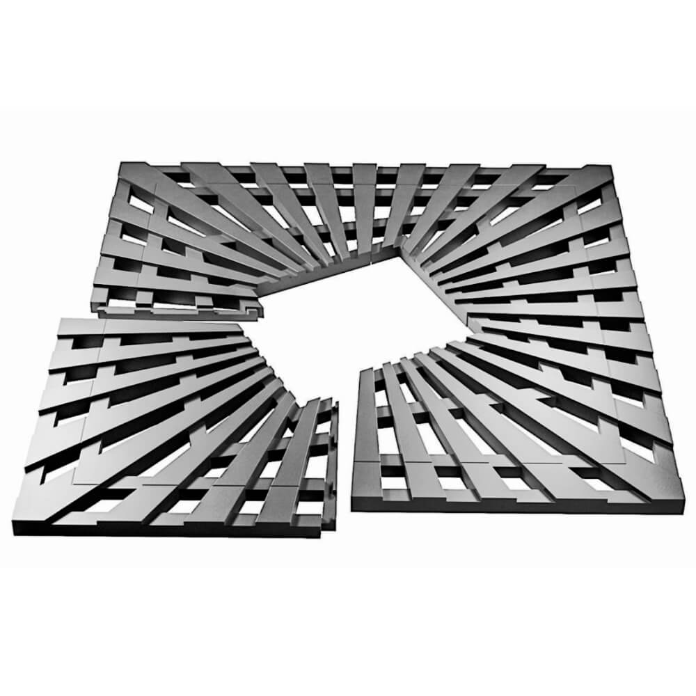 Приствольная решетка для дерева ZKING ATMOSPHERE 1.2х1.2м Серая в Химках фото