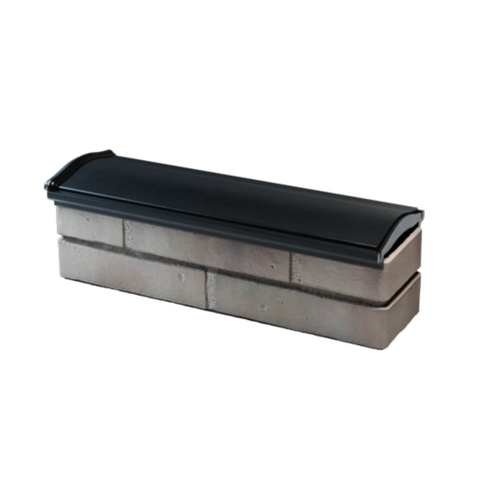 Парапет Zking Монблан Черный посадка на 0.5 кирпича (130мм) в Химках фото