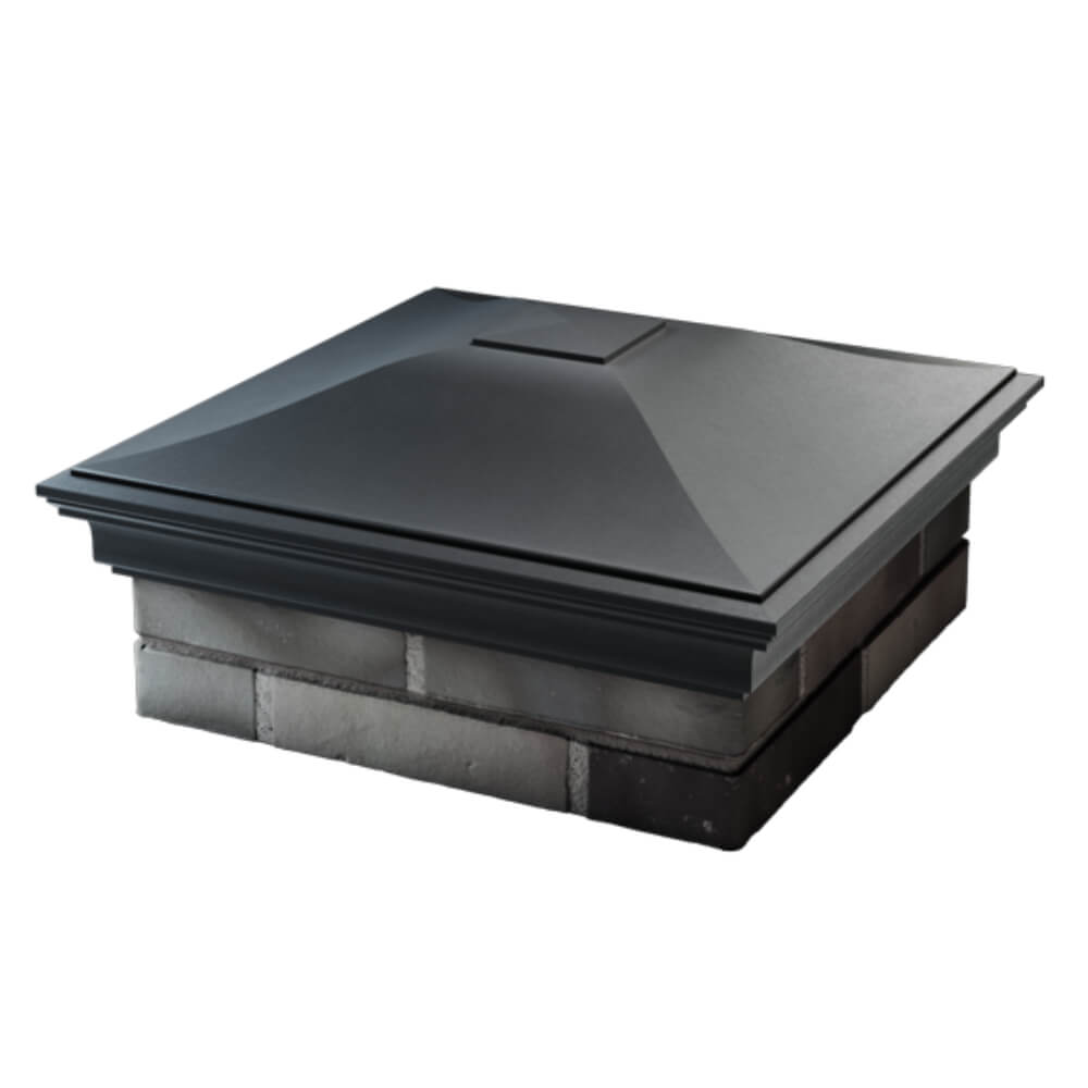 Колпак Zking Монблан Серый на столб 2х2 кирпича (515х515мм) в Химках фото