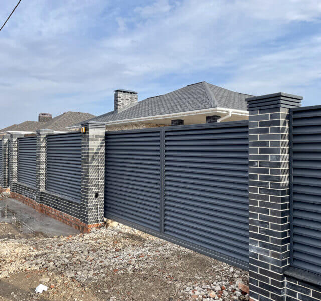 Колпак Zking Бона ХайТек Серый на столб 1.5х1.5 кирпича (385х385мм) в Химках фото