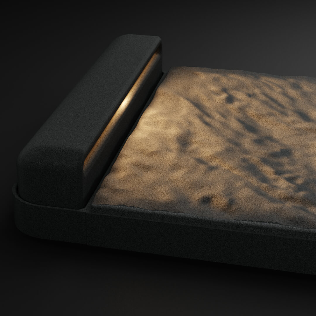 LED Светильник для шаговой плиты STONE Графитовый Серый 330х75х98мм Химки фото