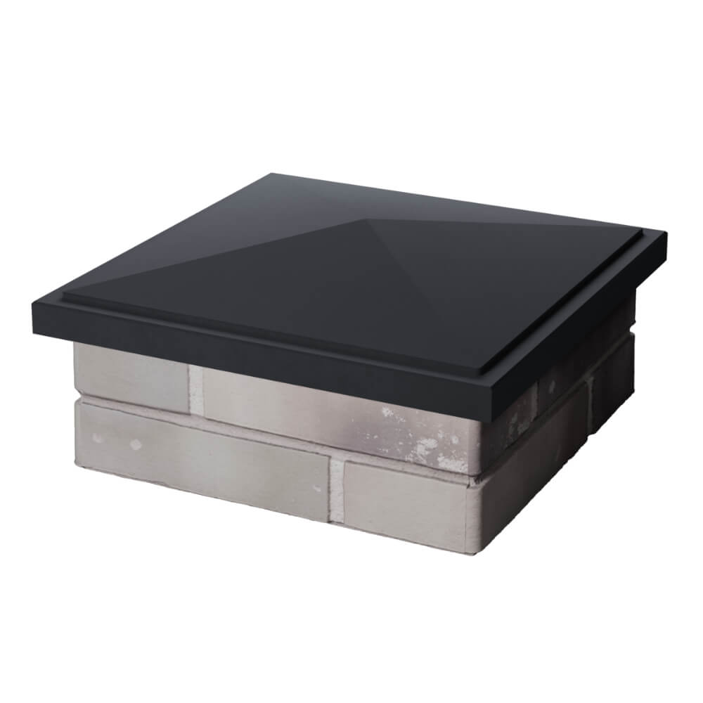 Колпак Zking БонаМоно Серый на столб 1.5х1.5 кирпича (385х385, 400х400мм) в Химках фото