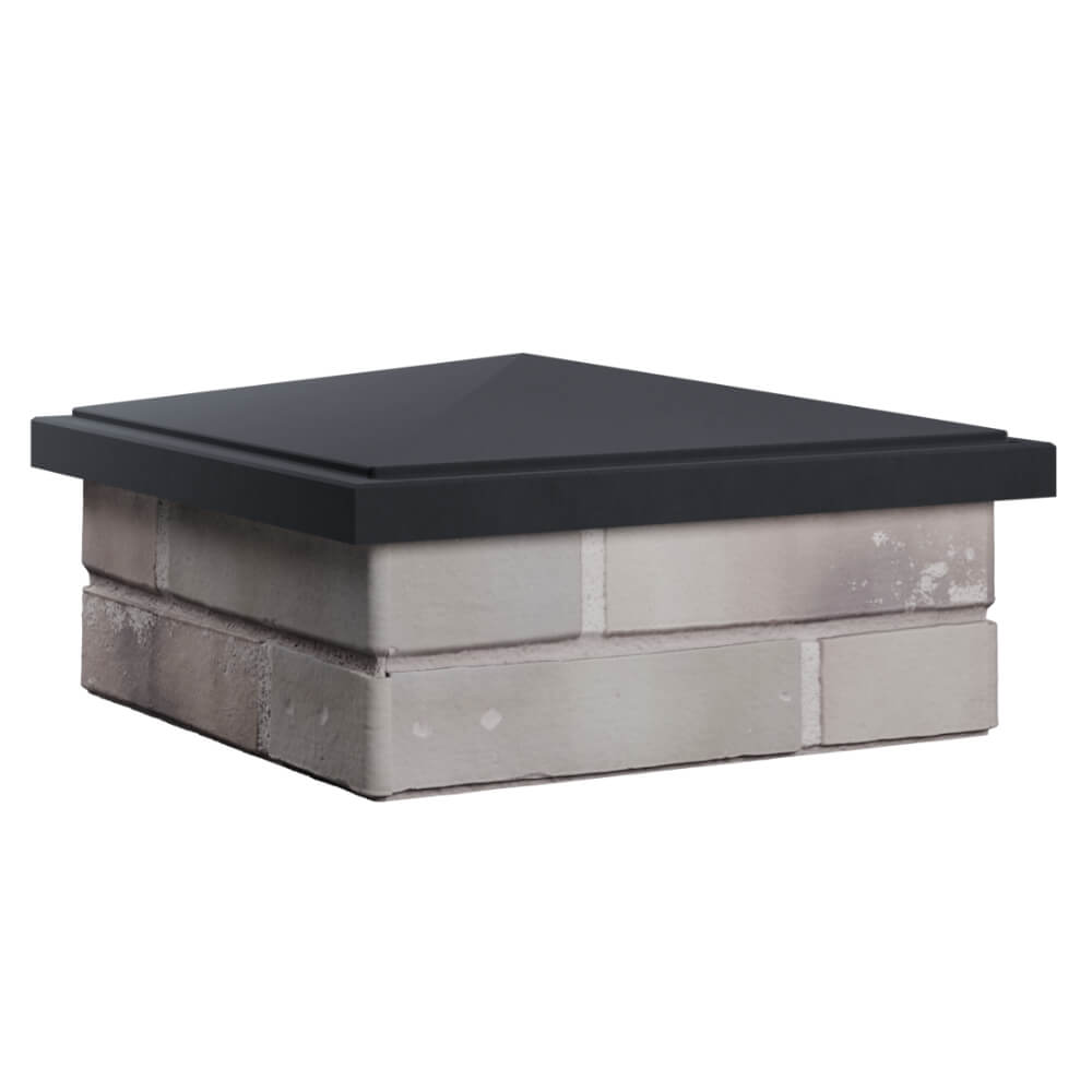 Колпак Zking БонаМоно Серый на столб 1.5х1.5 кирпича (385х385, 400х400мм) в Химках фото