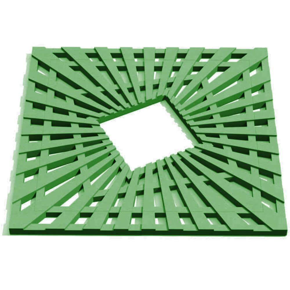 Приствольная решетка для дерева ZKING ATMOSPHERE 1.2х1.2м Зеленая Химки фото