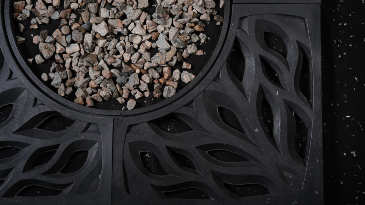 Приствольная решетка для дерева ZKING CRUST 1.2х1.2м Черная в Химках фото